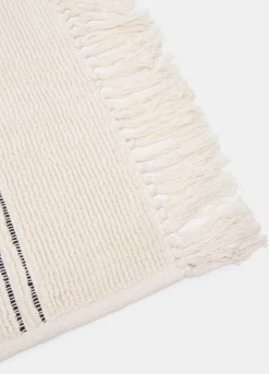 Tappetino per il bagno in cotone con frange*Croff Discount