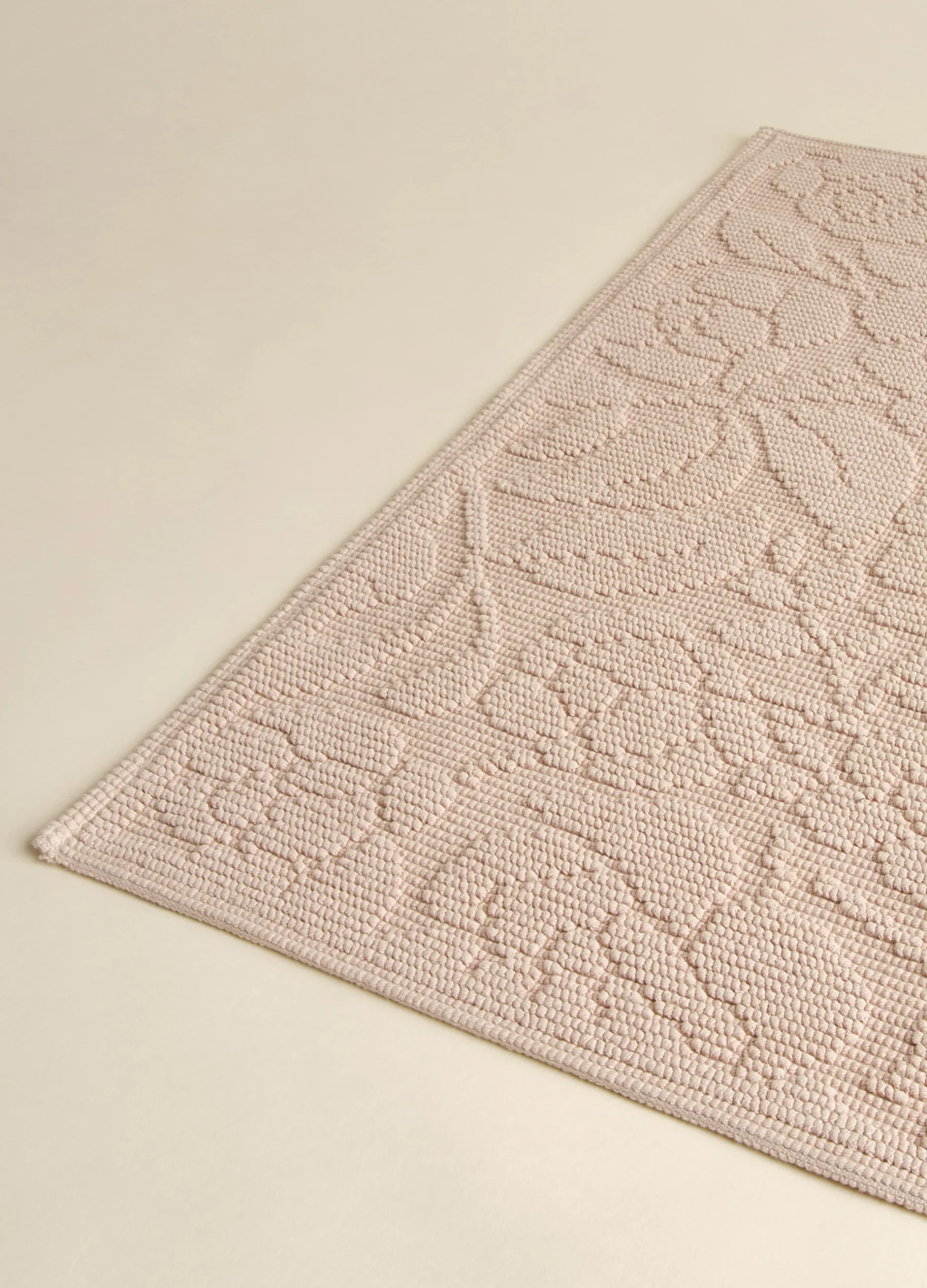 Tappeto in puro cotone jacquard Made in Portugal*Croff New