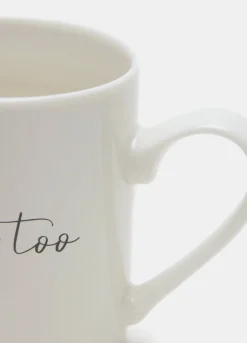 Tazza con coperchio e lettering*Croff Sale