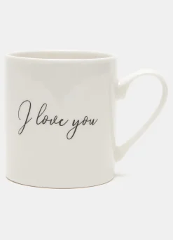 Tazza con lettering in porcellana*Croff Sale