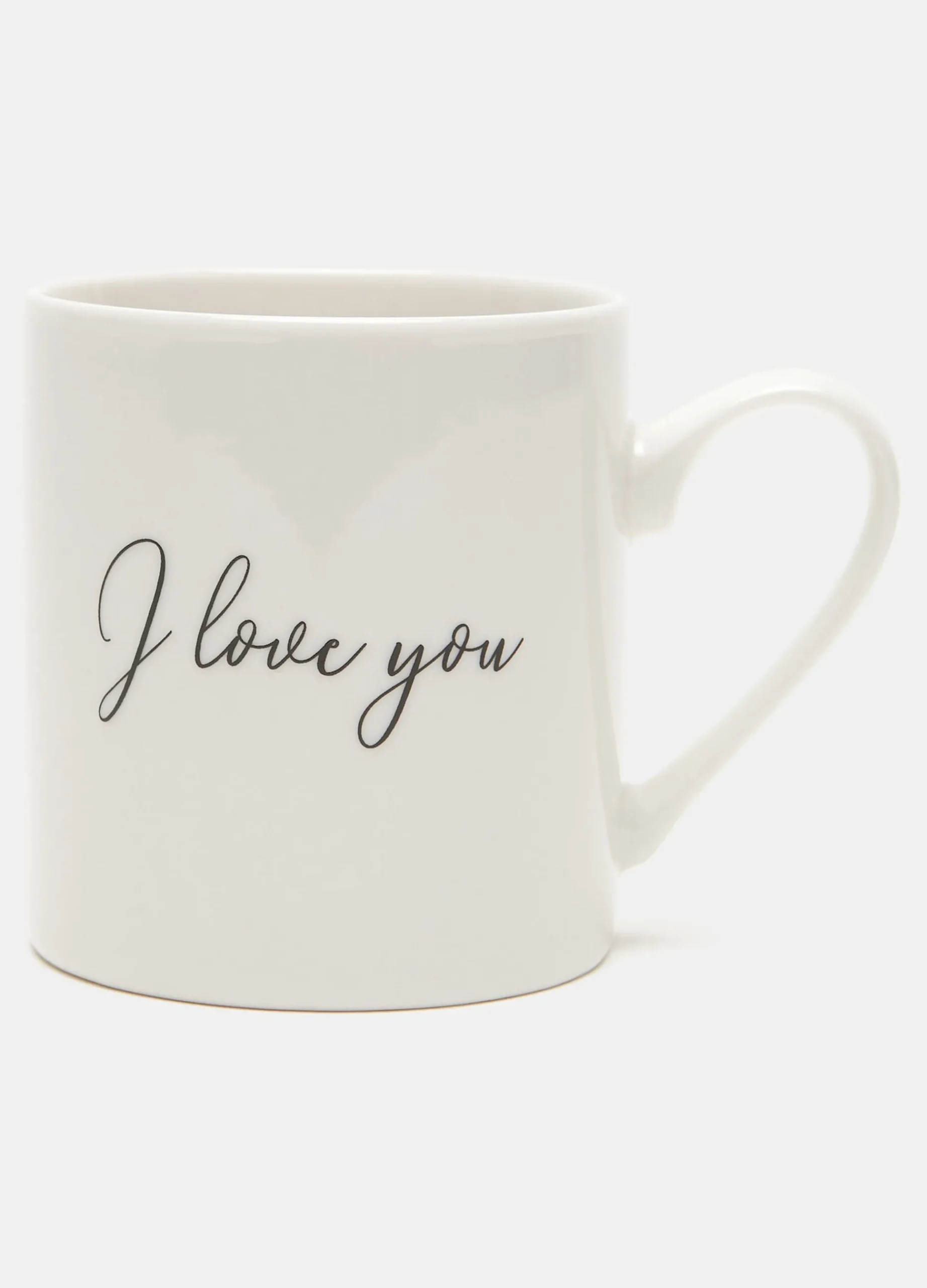 Tazza con lettering in porcellana*Croff Sale