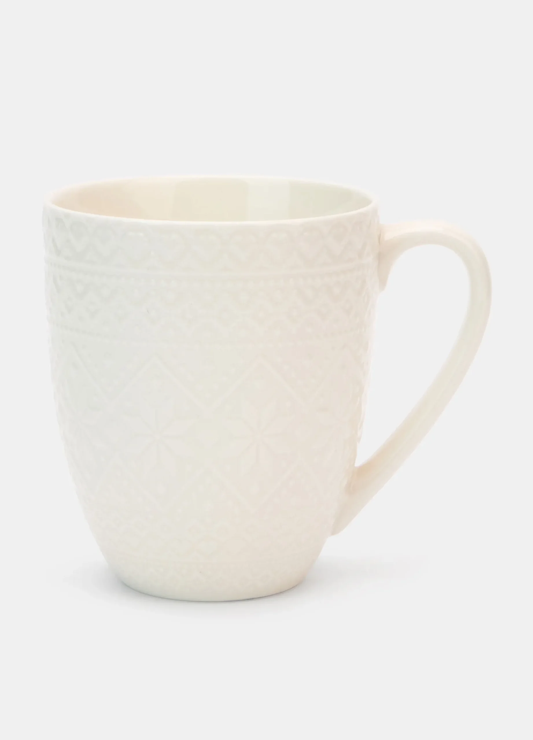 Tazza in ceramica con rilievo*Croff Best