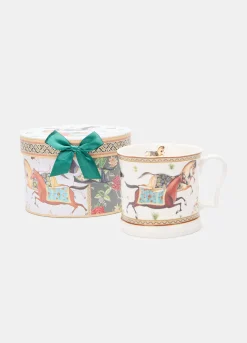 Tazzone con stampa cavalli*Croff Sale