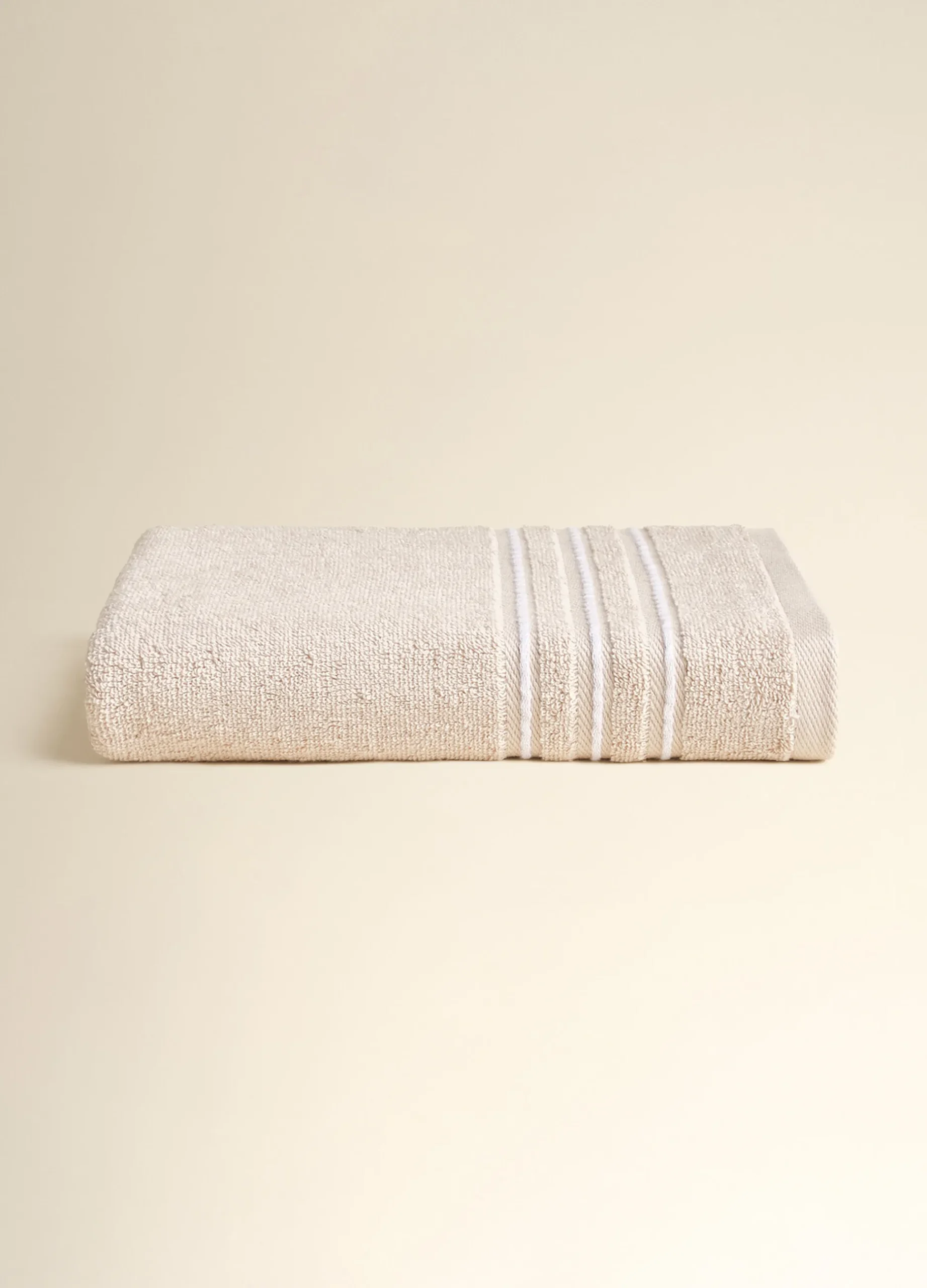 Telo da bagno a righe tinto filo Made in Portugal*Croff New