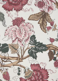 Tovaglia 8 posti in cotone con stampa a fiori*Croff Outlet