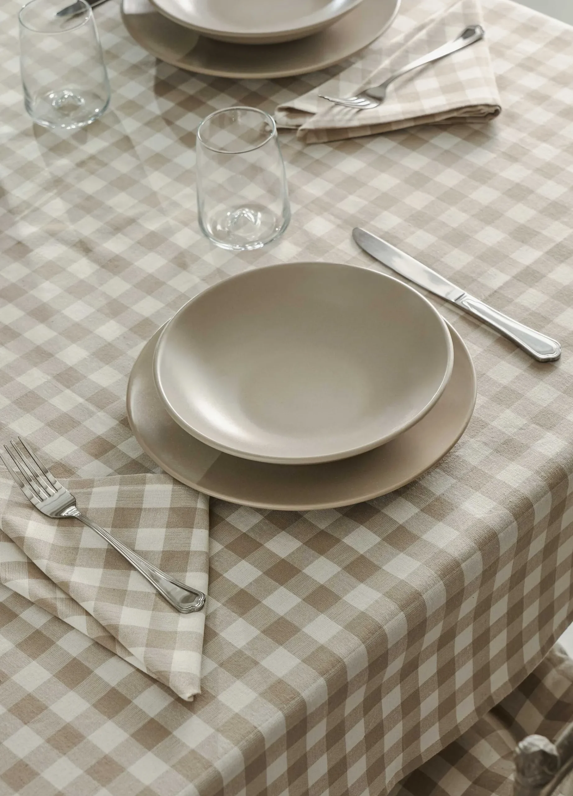 Tovaglia 8 posti in cotone a quadretti*Croff Online