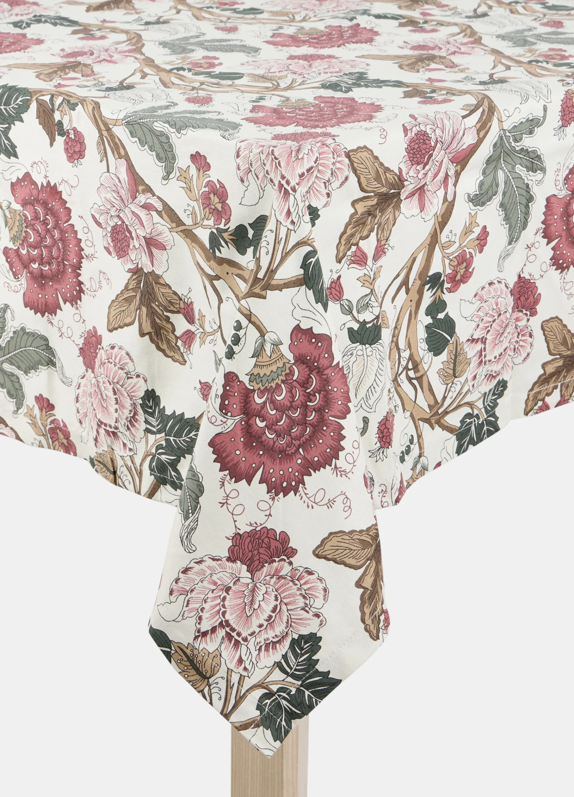 Tovaglia 6 posti in puro cotone a fiori*Croff Best