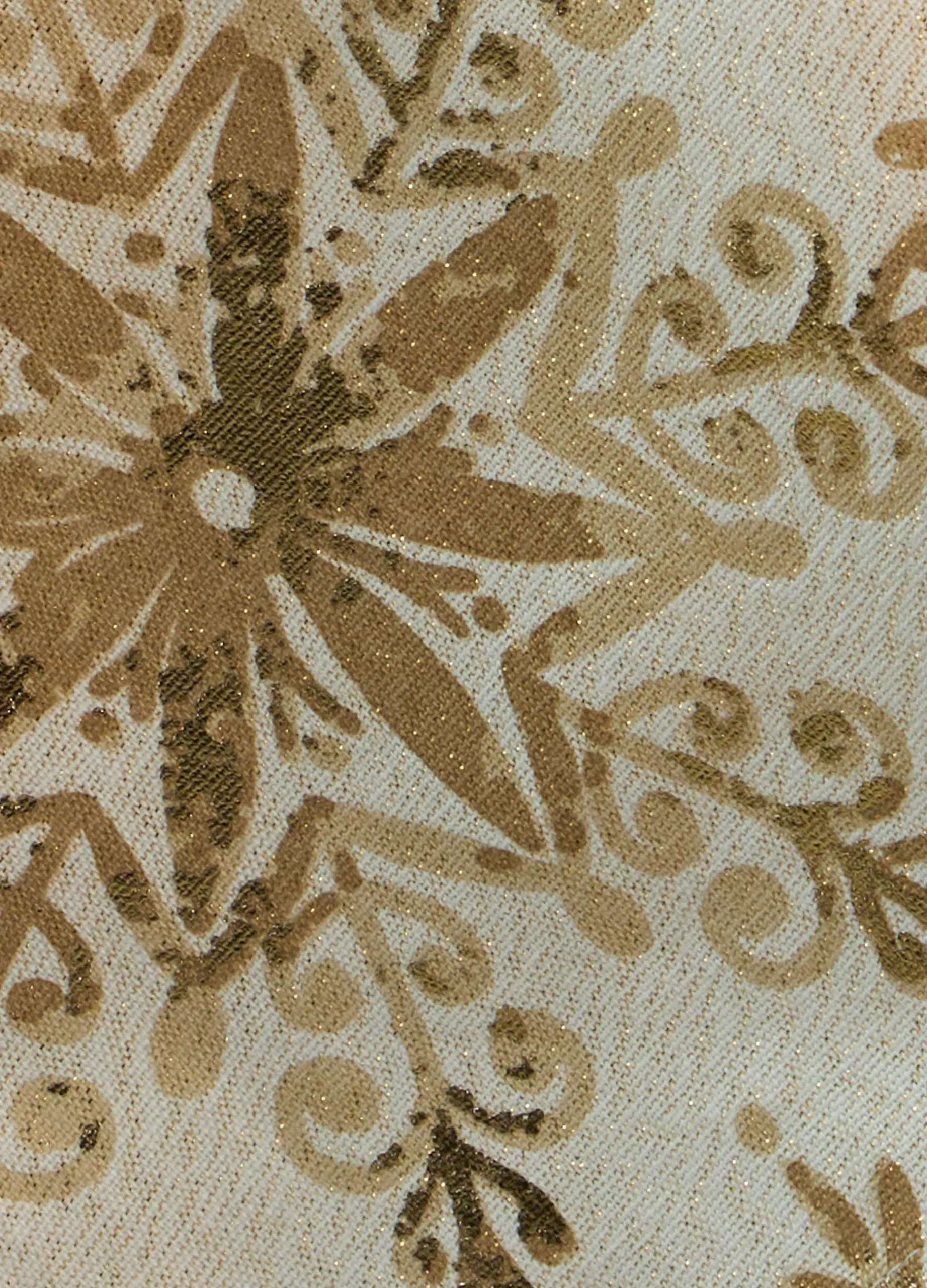 Tovaglia fiocchi di neve in misto cotone*Croff