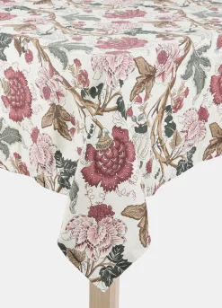 Tovaglia quadrata in cotone con stampa a fiori*Croff Sale