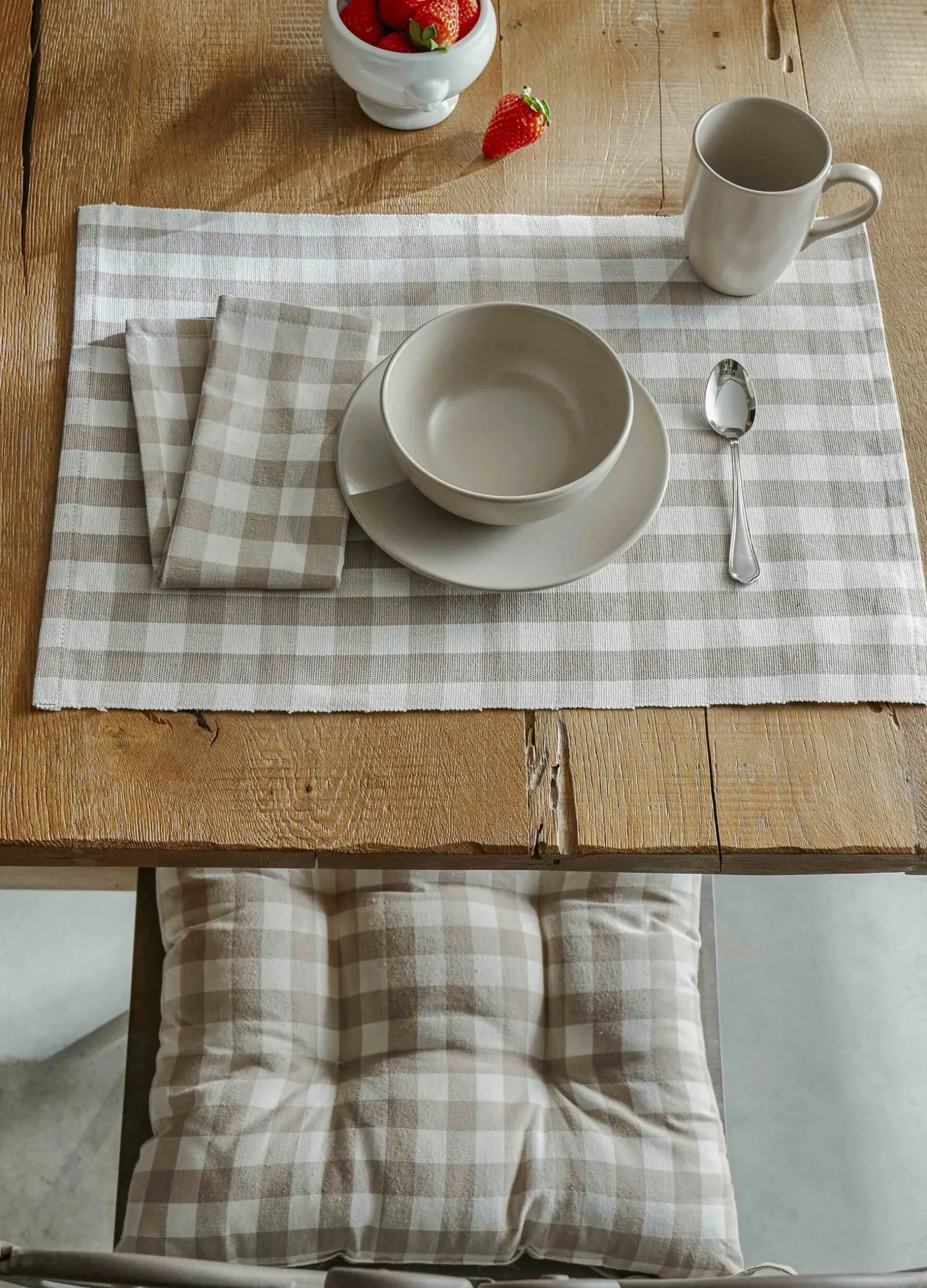 Tovaglietta americana a quadretti*Croff Sale