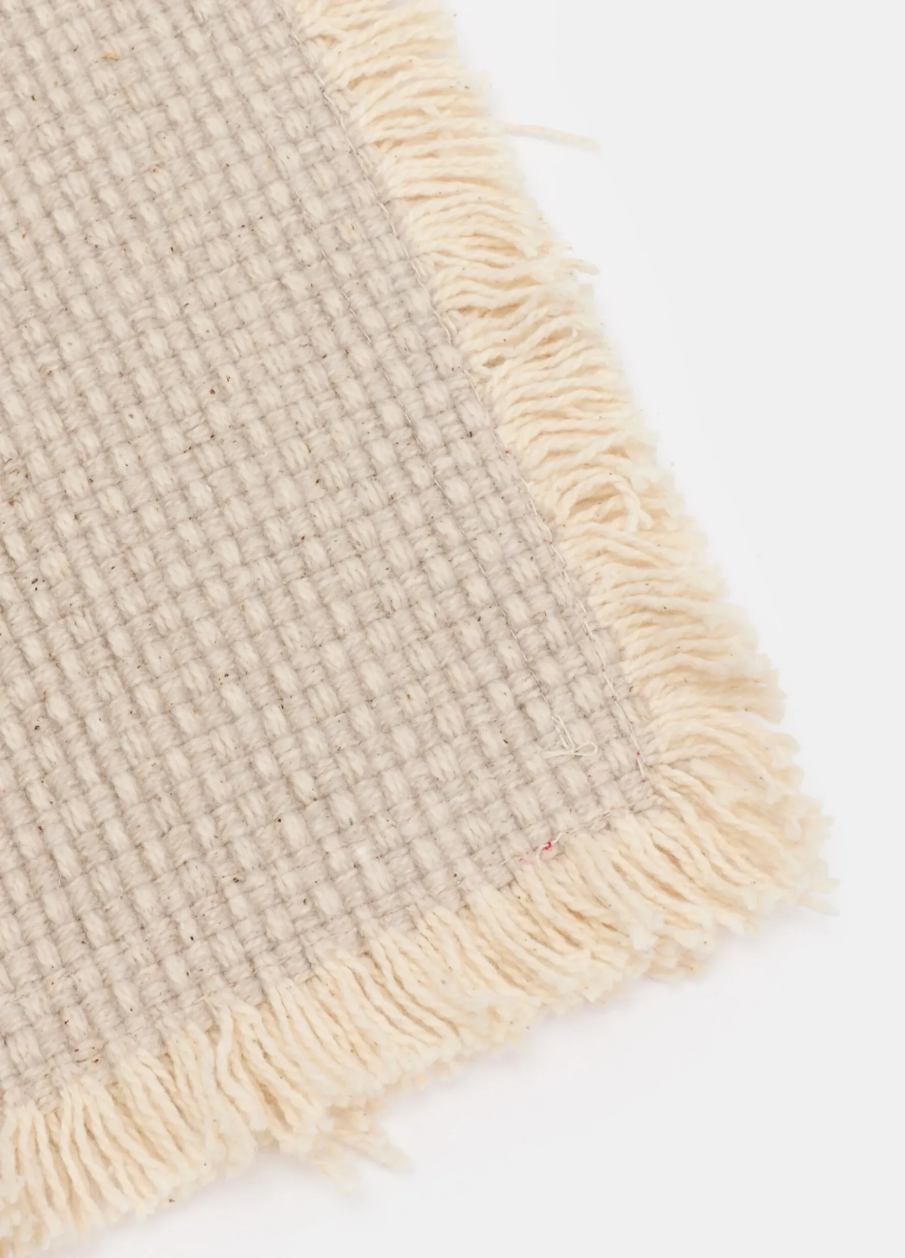Tovaglietta cervo in cotone intrecciato con frange*Croff Sale