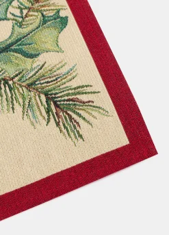 Tovaglietta rettangolare in misto cotone jacquard*Croff Discount