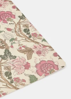 Tovaglietta rettangolare plastificata a fiori Made in Italy*Croff Hot