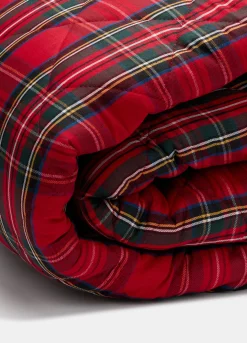 Trapunta a due piazze in cotone a scacchi*Croff Clearance