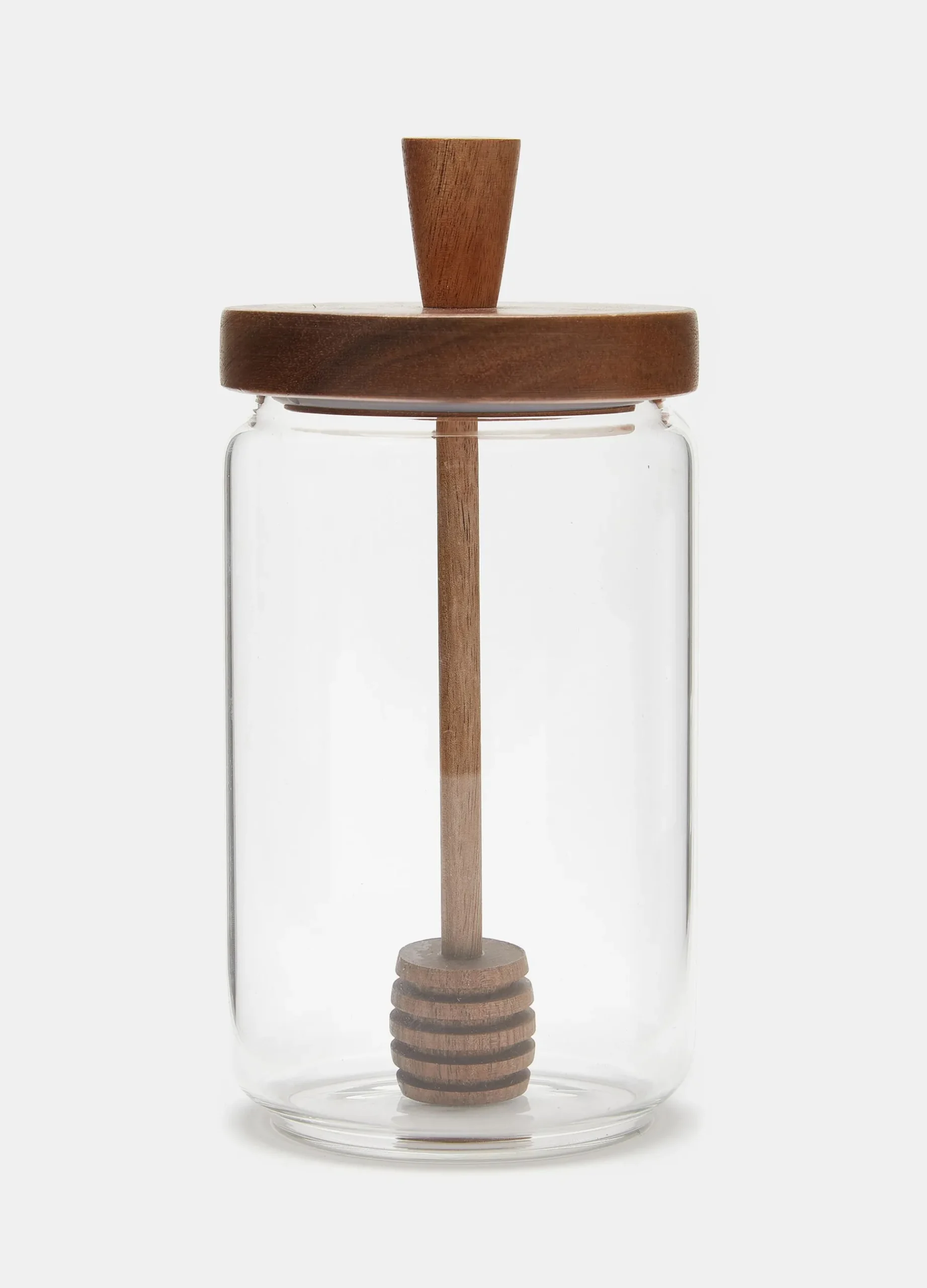 Vasetto per miele con dosatore in acacia*Croff Online