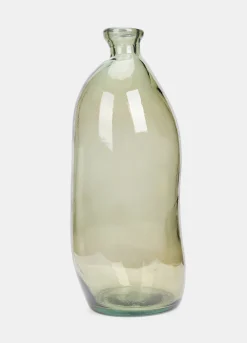 Vaso alto oblungo in vetro colorato*Croff Sale