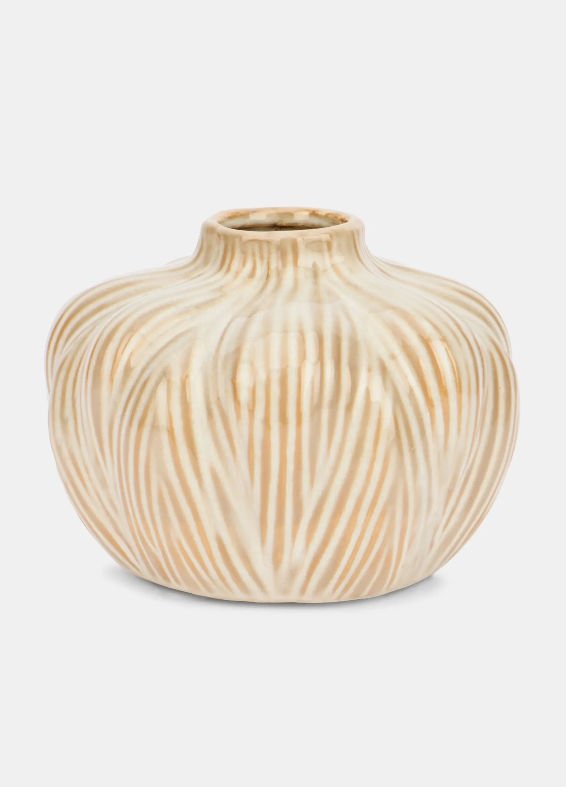 Vaso grande in ceramica scanalata*Croff Best