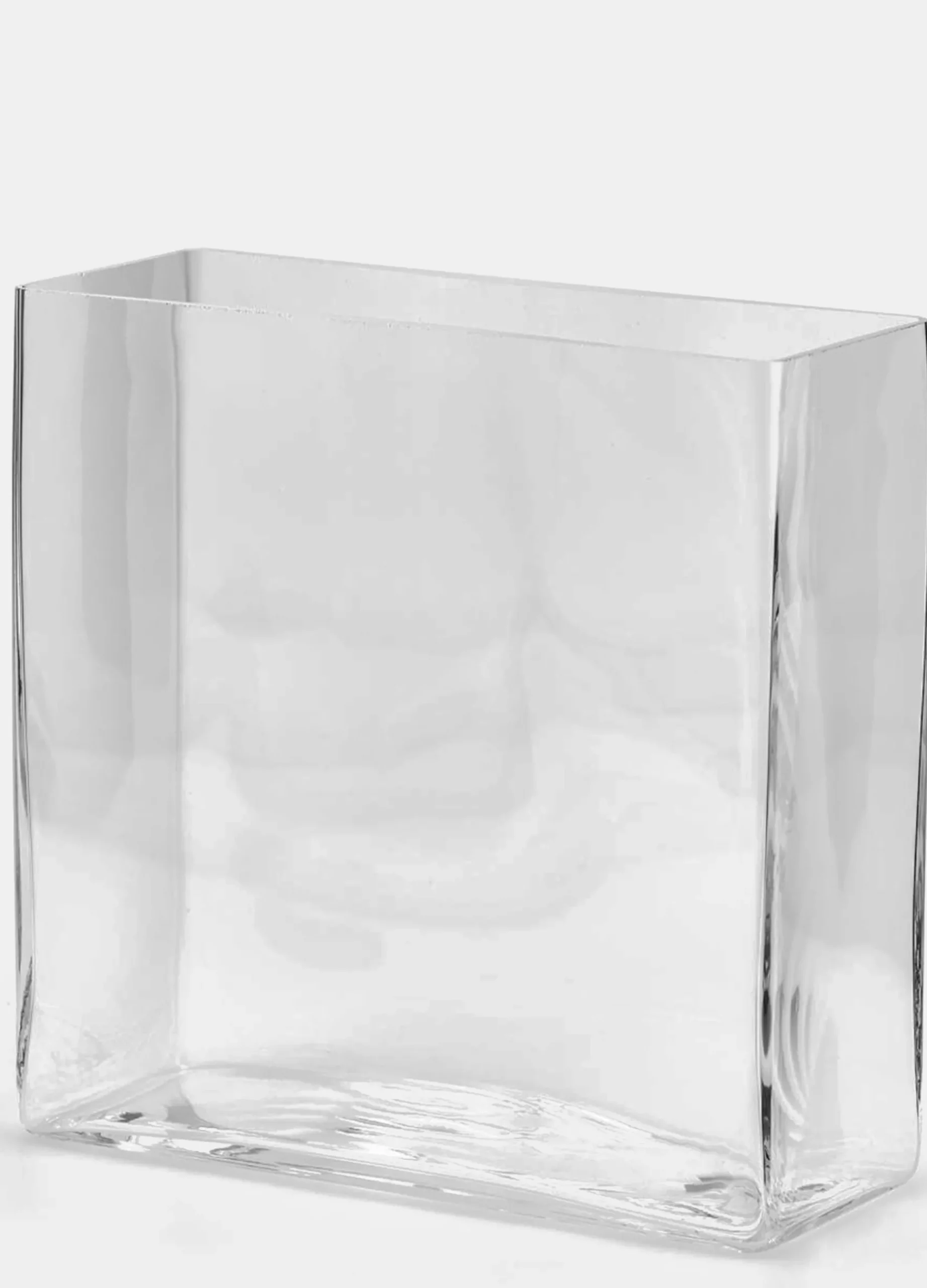 Vaso rettangolare in vetro*Croff Hot