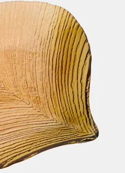 Vassoio a foglia in vetro*Croff Hot