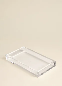 Vassoio rettangolare in plastica da bagno*Croff Discount