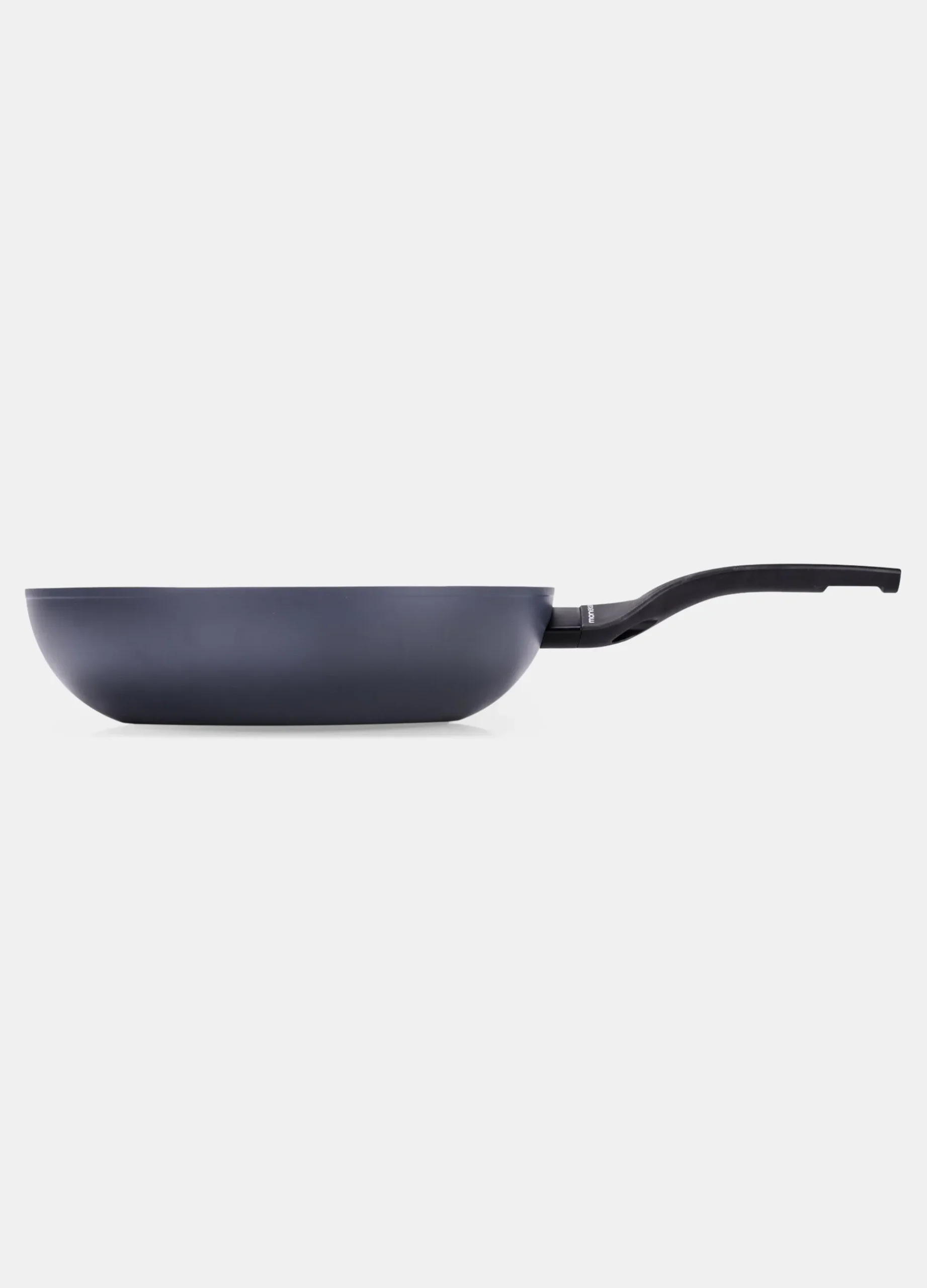 Wok Aria 1 manico 28 cm in alluminio 100% riciclato Made in Italy*Croff New